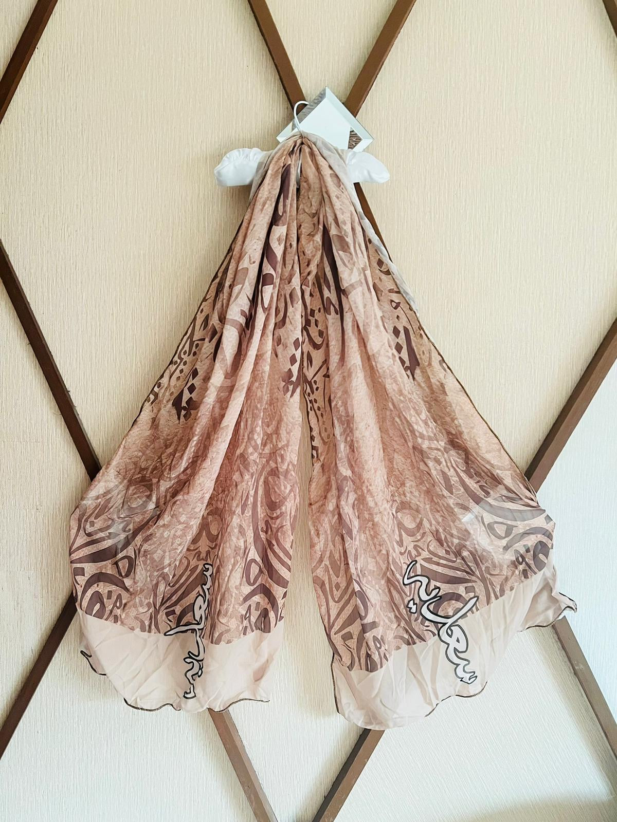 Golden Huroof Customise Scarf
