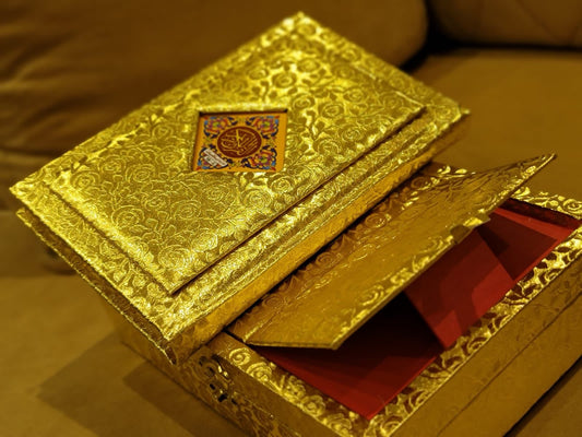 تجویدی قرآن پاک گولڈن مع باکس 58-G