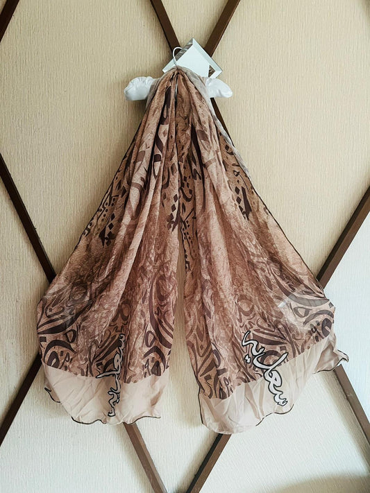 Golden Huroof Customise Scarf