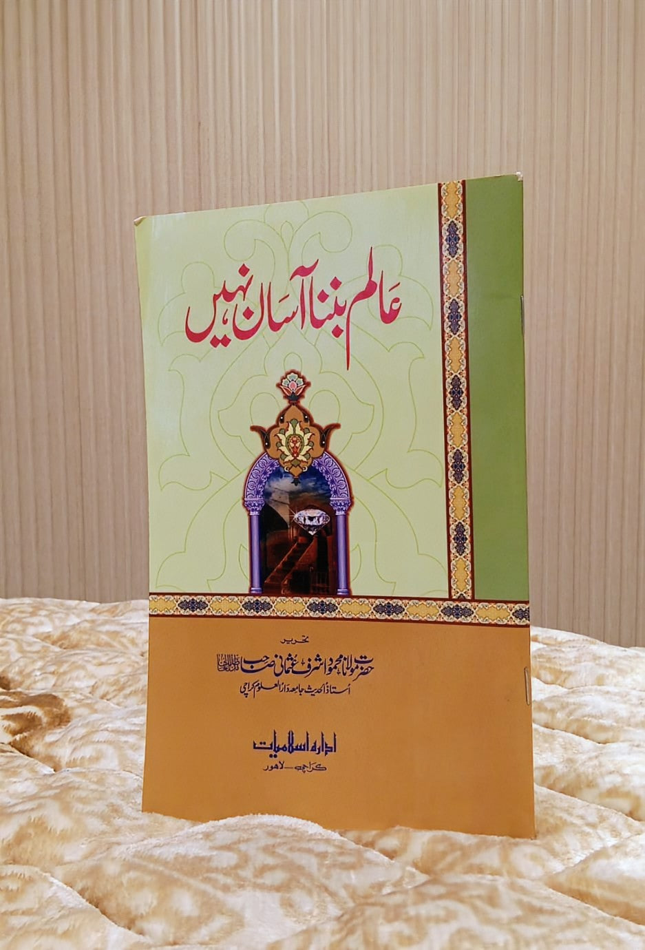 Alim Banna Asaan Nahi - Mufti Mehmood Ashraf Usmani عالم بننا آسان نہيں - مفتی محمود اشرف عثمانی | Urdu Islamic Social well-being Book by Idara-e-islamiat