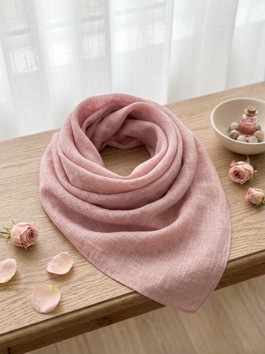Turkish Lawn Scarf - Islamic Hijab | Pink