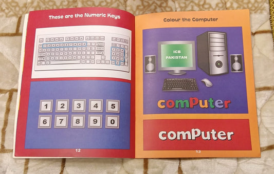 Computers - Made Easy - Adnan Zakaria, Nadia Ali - عدنان ذکریا نادیہ علی | Kids - Children Educational Urdu Islamic Book by Idara-e-Islamiat