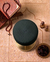 Ammer Kufi Cap - Green Large Border