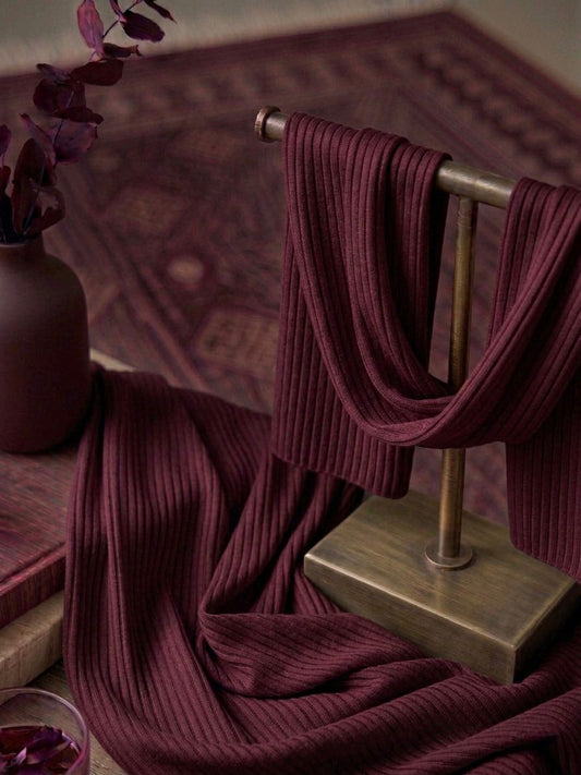Jersey Scarf - Islamic Hijab | Maroon