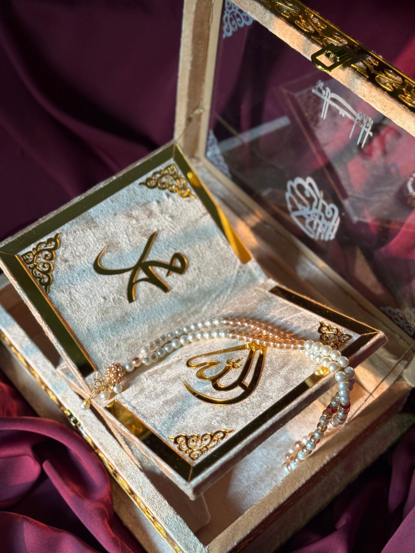 Ziwaj Golden Transparent Set