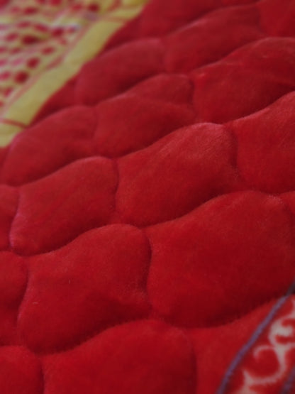Red Velvet Bridal Quran Set (Ittar , tasbeeh , Prayer Mat, Velvet Box/ Rahal Box)