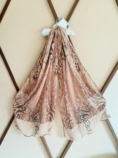 Golden Huroof Customise Scarf