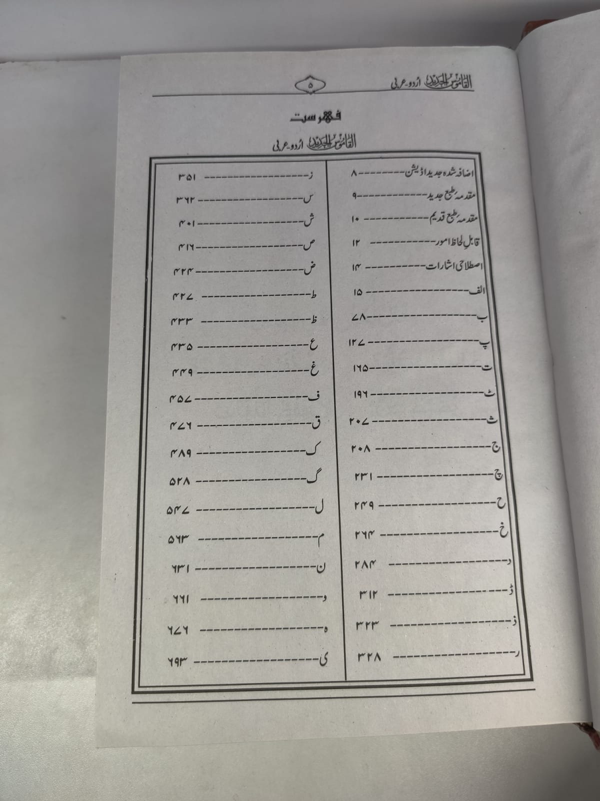القاموس الجدید یکجا (اردو -عربی)    ( عربی-اردو)