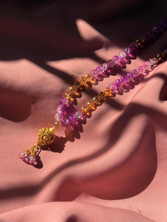 Stylish Bracelet Tasbeeh - Purple