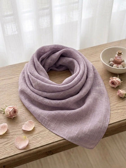 Turkish Lawn Scarf - Islamic Hijab | Light Purple