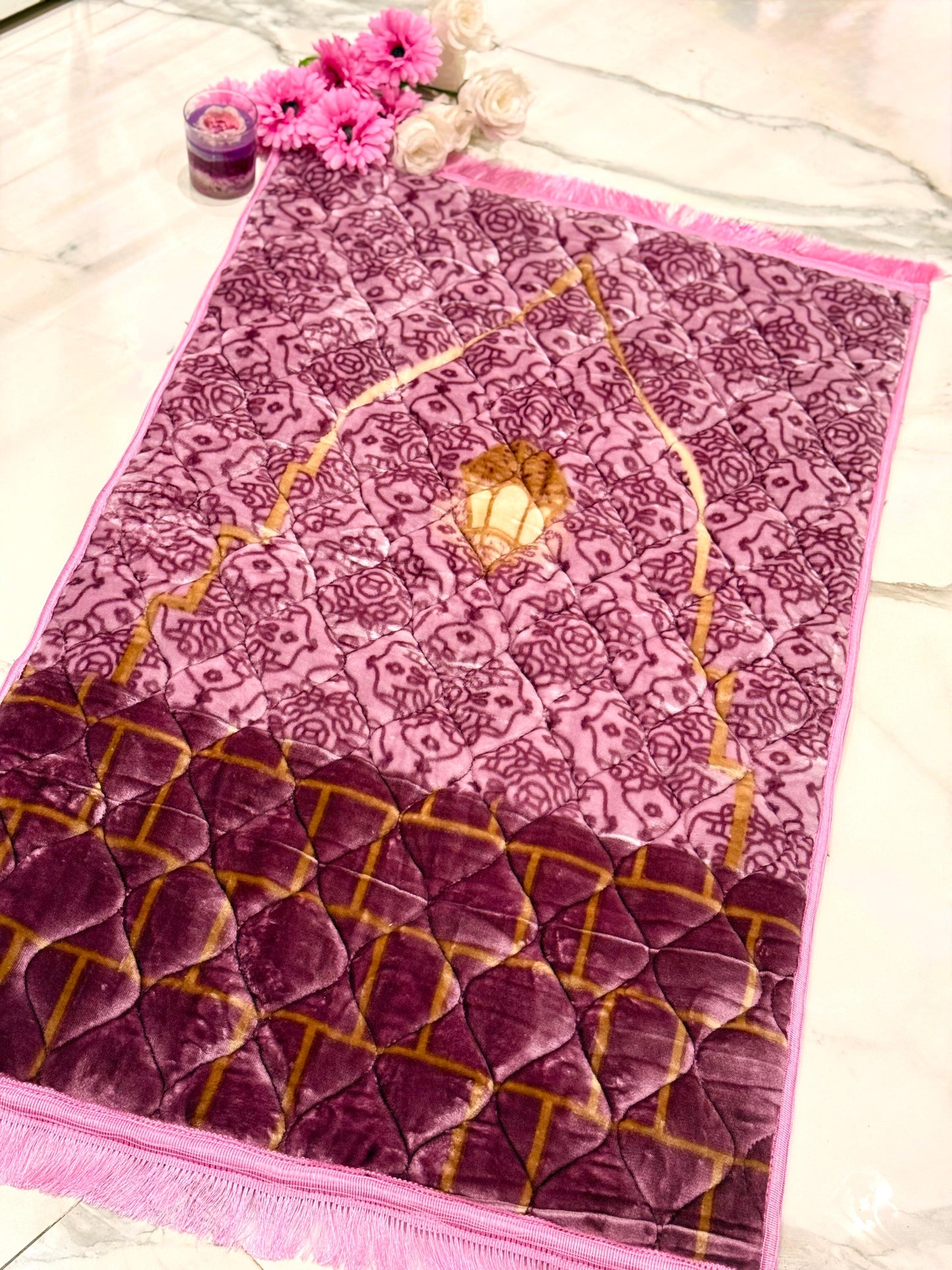 Mehraab stuffed Jaynamaz (pink)