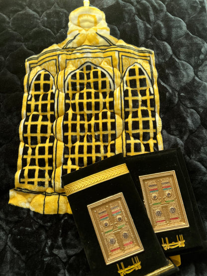 Special Kaaba Quran Gift with Prayer Mat