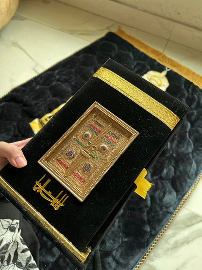 Special Kaaba Quran Gift with Prayer Mat