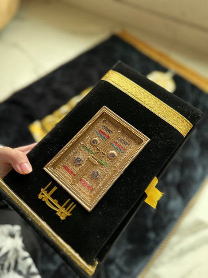 Special Kaaba Quran Gift with Prayer Mat