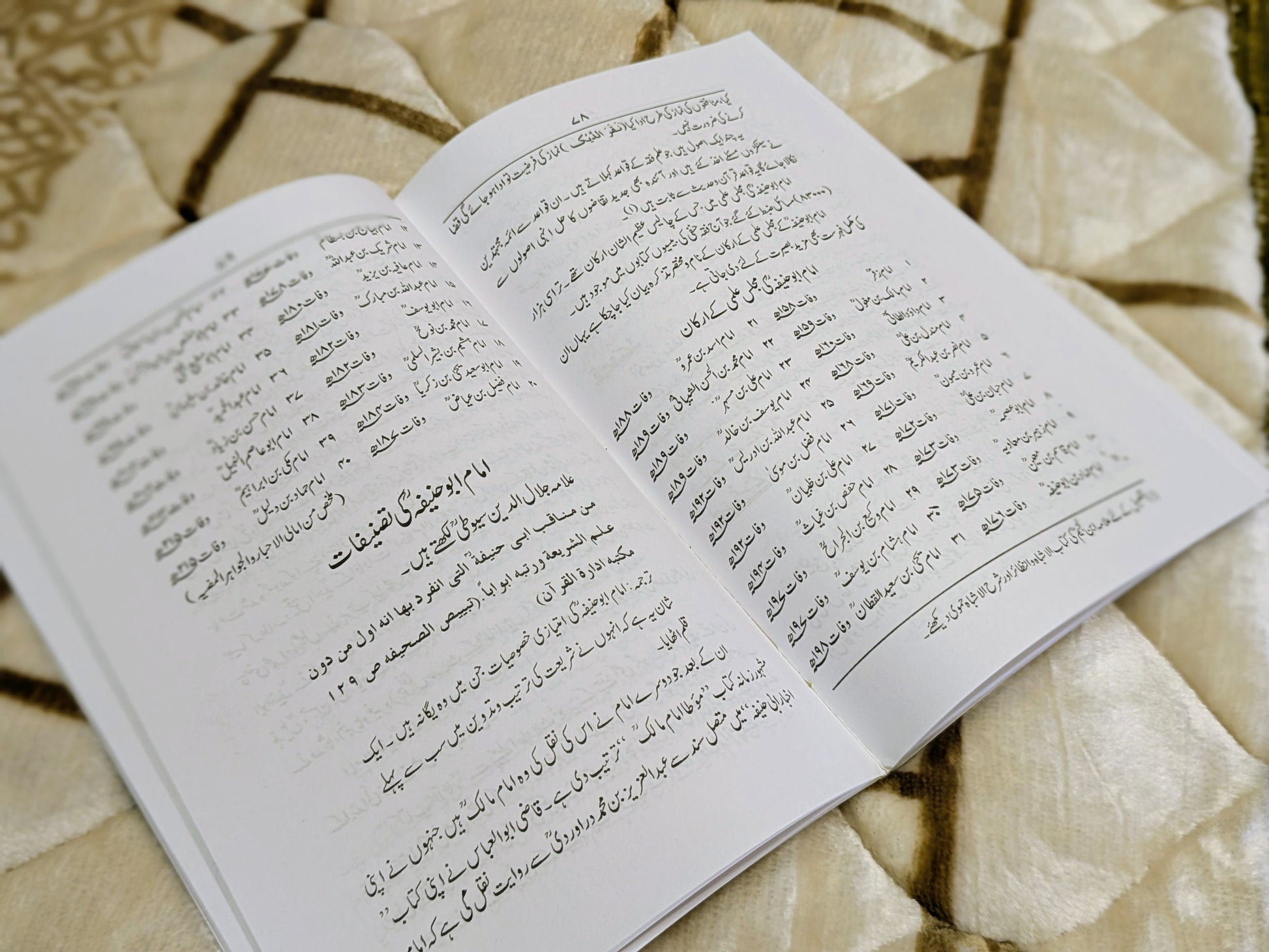 Imam Azam Abu Hanifah Hayat Or Karname - Molana Abdul Rehman Muzahri  امام اعظم ابو حنيفہ حيات اور کارنامے - مولانا عبدالرحمٰن مظاہری | Urdu Islamic Stories by Book Idara-e-Islamiat 
