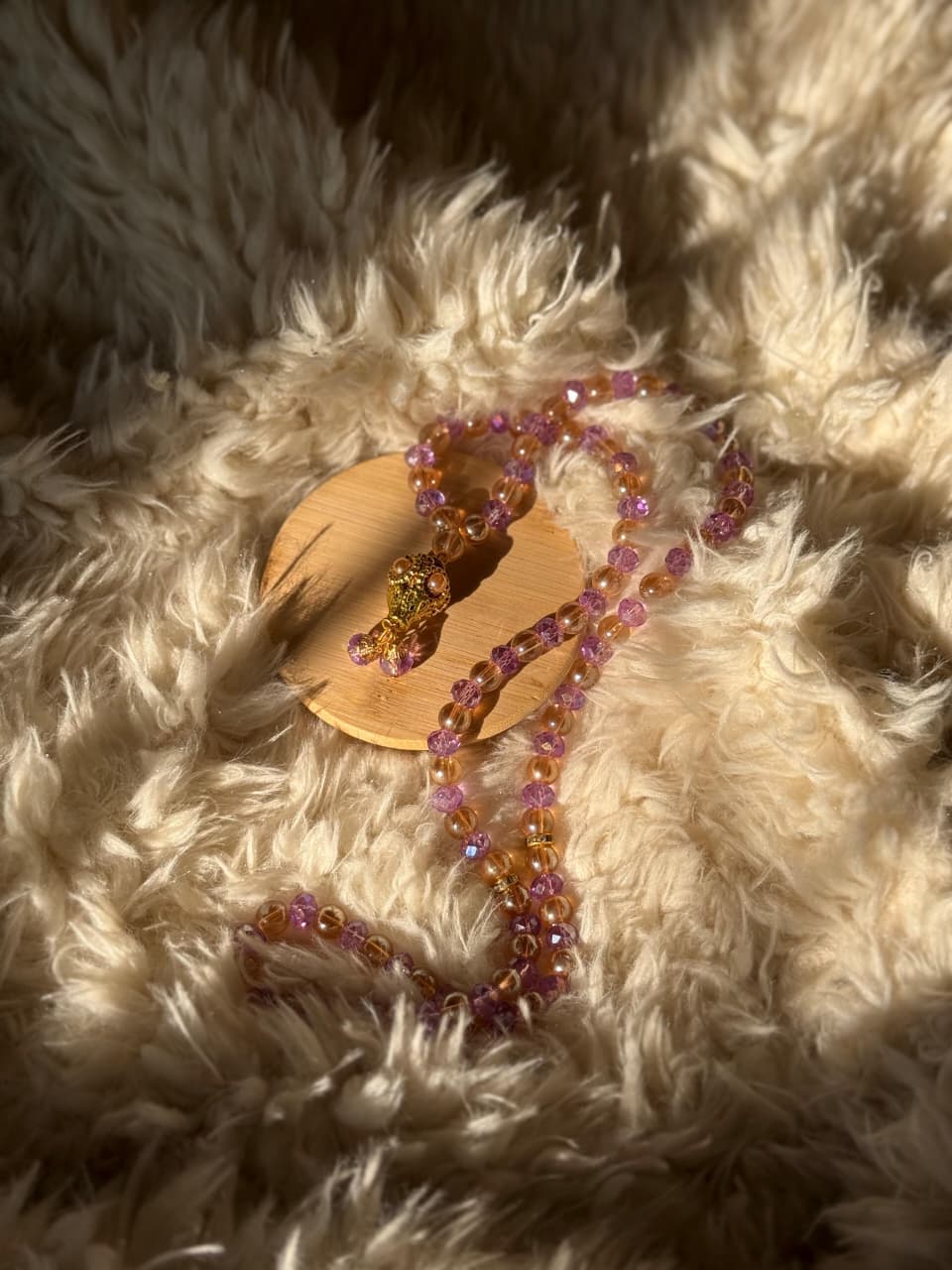 Majestic Purple Crystal Tasbeeh