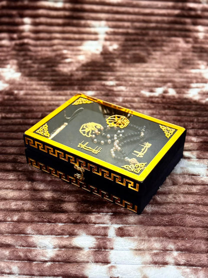 Noor Black Quran Set- نور کالا قرآن سیٹ| Bridal Wedding Islamic Gift