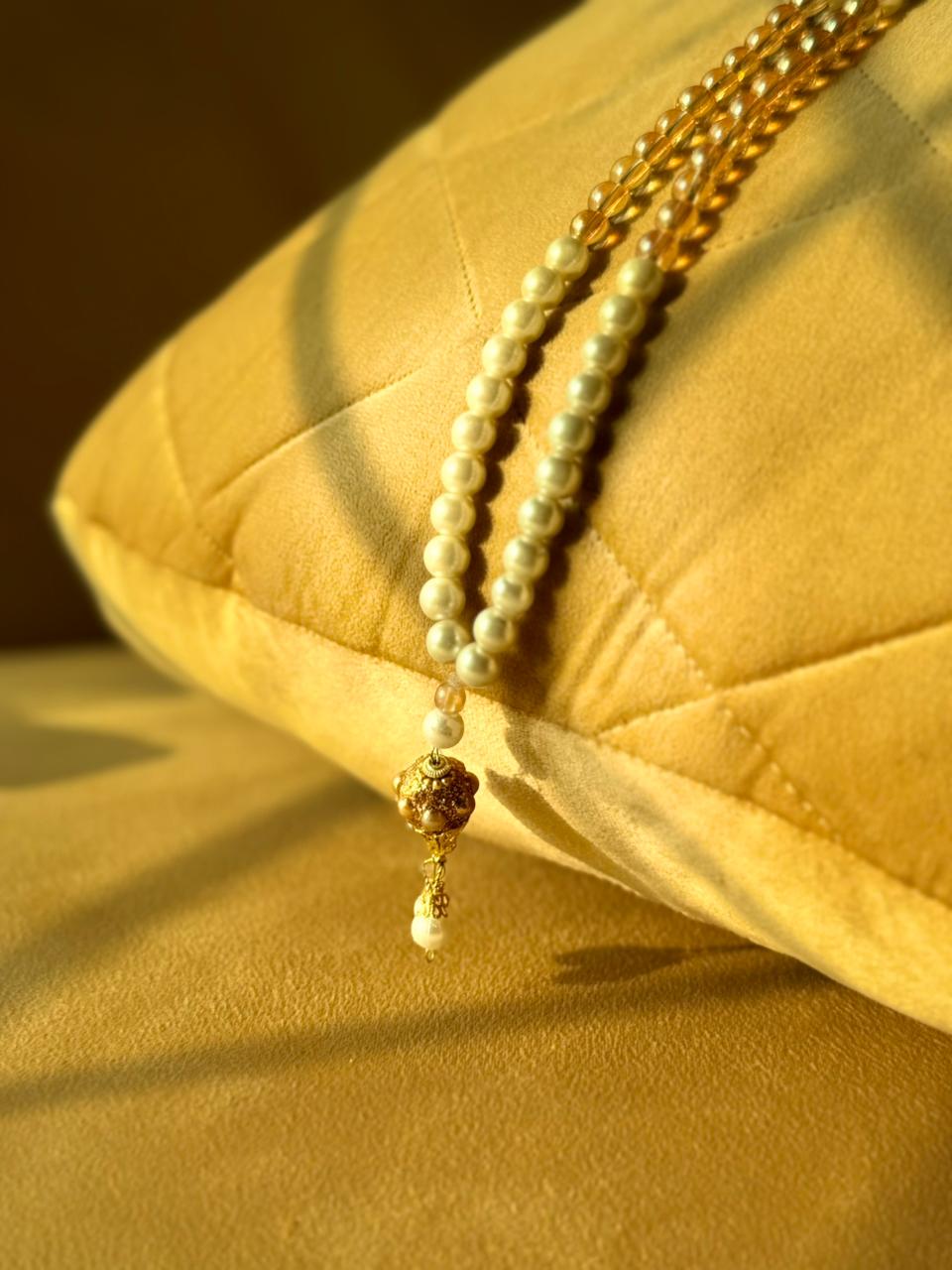 Signature Pearl White Moti  100 Beads Tasbeeh by Idara-e-islamiat