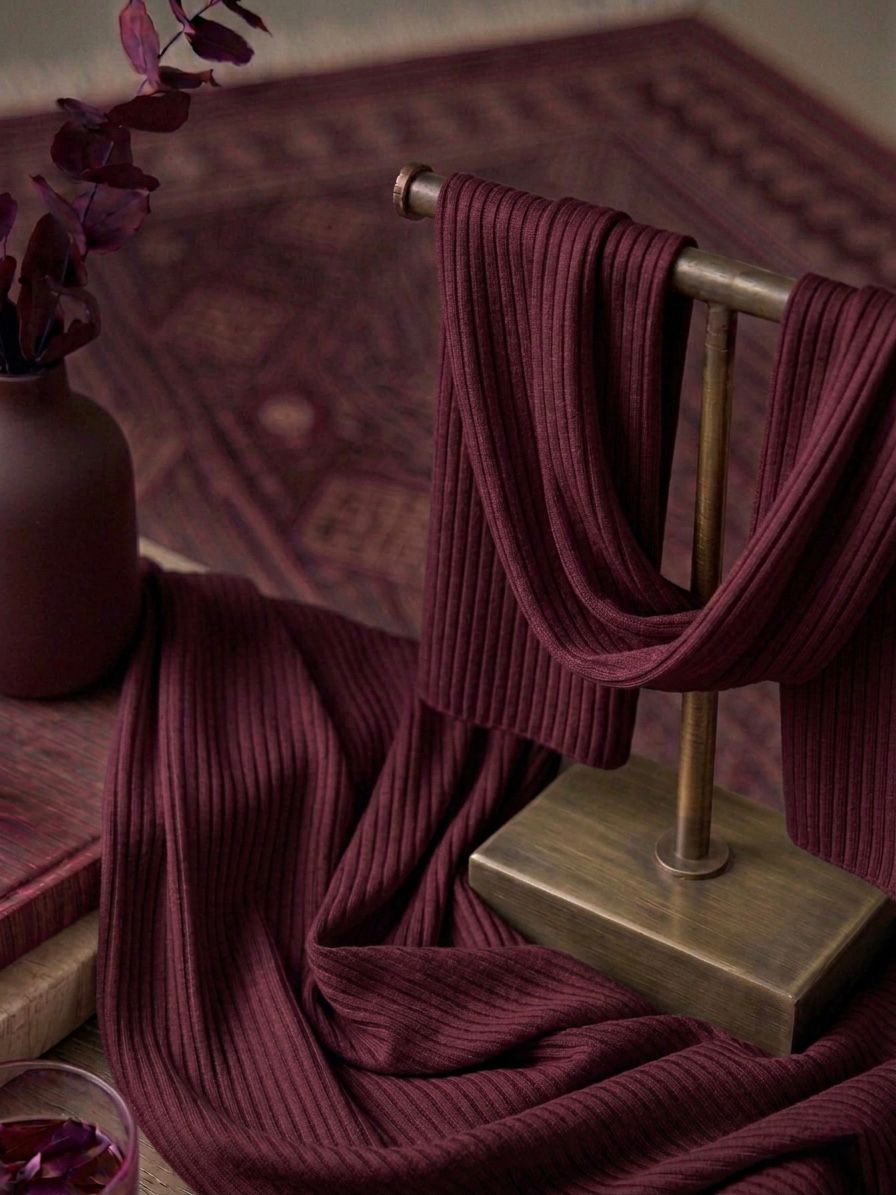 Jersey Scarf - Islamic Hijab | Maroon