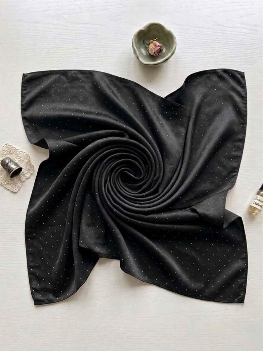 This Silk Night Shine Stone Hijab at Raisham by Idara-e-Islamiat is Made from high-quality breathable, lightweight & easy to style fabric. Ideal for everyday wear to Party wear. Buying your hijab online at Raisham by Idara-e-Islamiat. 