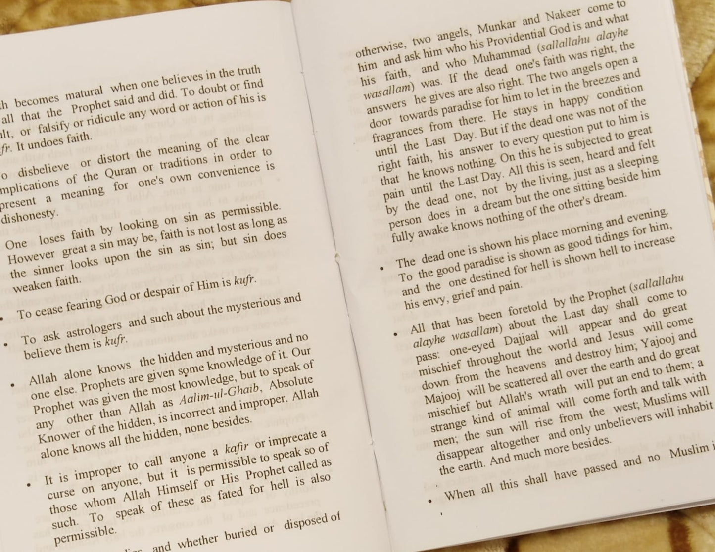 THE BOOK OF FAITH -  | MOLANA MUHAMMAD ASHIQ ELAHI