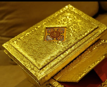 Tajweedi Quran Golden 16 Lines 4 Colours - تجويدى قران گولڈن سوله سطرى رنگين