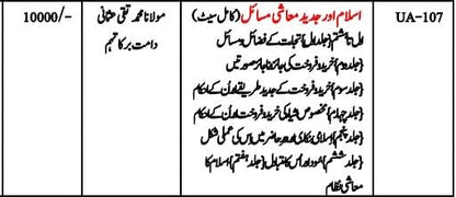 اسلام اور جدید معاشی مسائل(مفتی تقی عثمانی صاحب)